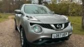 2017 Silver Nissan Juke for Sale in Ashford Surrey