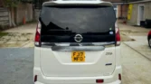 2024 white Nissan Serena back side