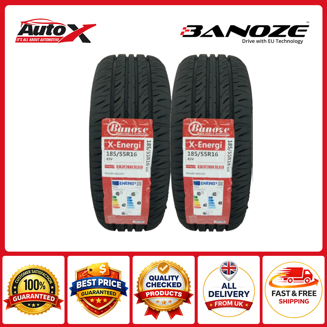 57-43 2 x 185 55 16 - 185/55R16 BANOZE X-ENERGY 83V Tyre - Fuel Efficient M+S 1855516 - Image 1