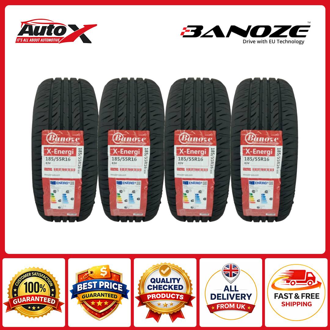 57-53 4 x 185 55 16 - 185/55R16 BANOZE X-ENERGY 83V Tyre - Fuel Efficient M+S 1855516 - Image 1
