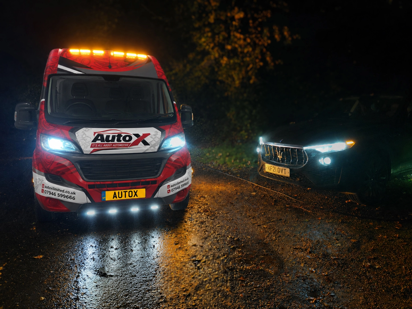 24/7 mobile tyre fitting day and night by Auto X Limited