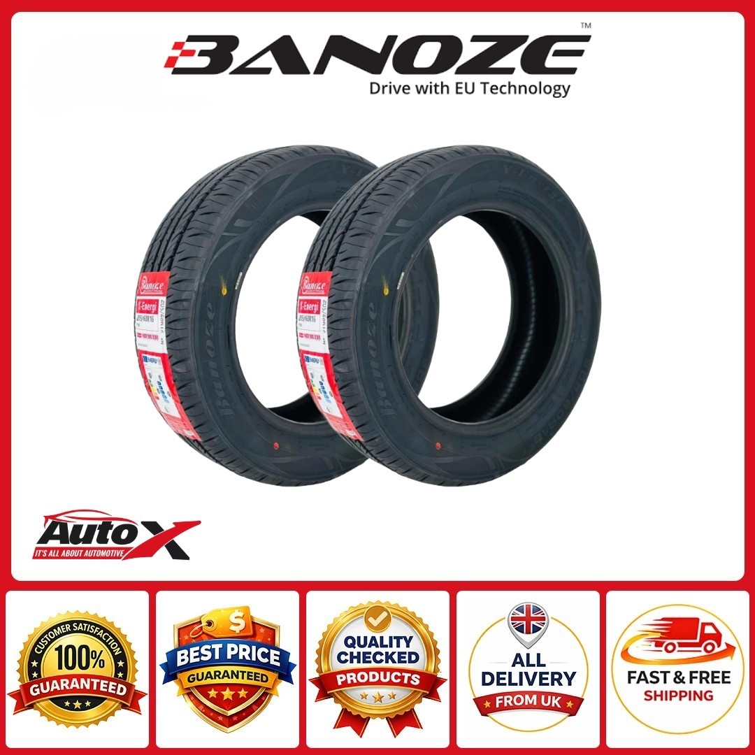 2-X-BANOZE-20560R16-92V-MS-X-Energi-Tyre-Brand-New-2056016-376928808108 2 X BANOZE 205/60R16 92V M+S X-Energi Tyre – Brand New – 2056016 - Image 1